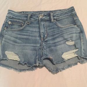 American Eagle destroyed shorts